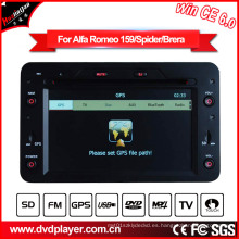 Reproductor de DVD de coche Alfa Romeo 159 / Spider / Brera DVD Navigation